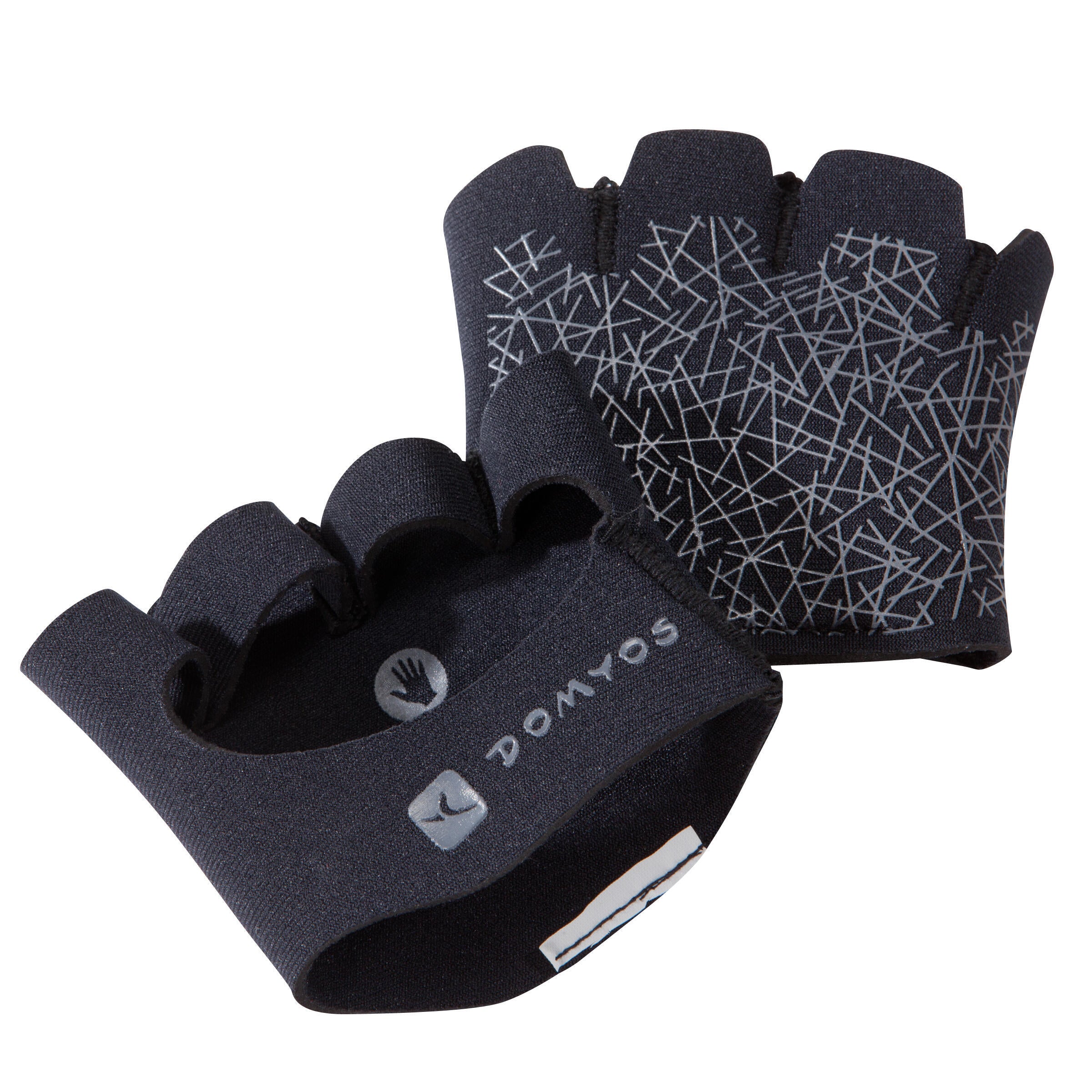 Corength Pad Training Gloves, Black/Charcoal Gray