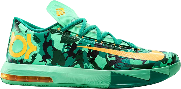 حذاء رياضي Nike KD 6 'Easter' باللون الأخضر