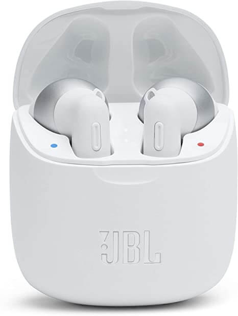 سماعات JBL Tune 225TWS اللاسلكية، باللون الأبيض