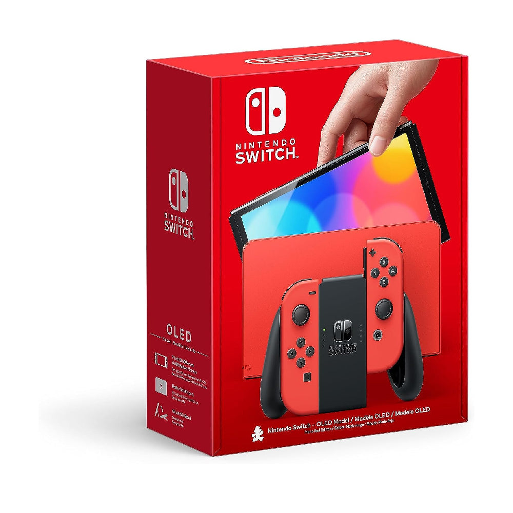 Game console Nintendo Switch OLED, Mario RED Edition, 64 GB, red