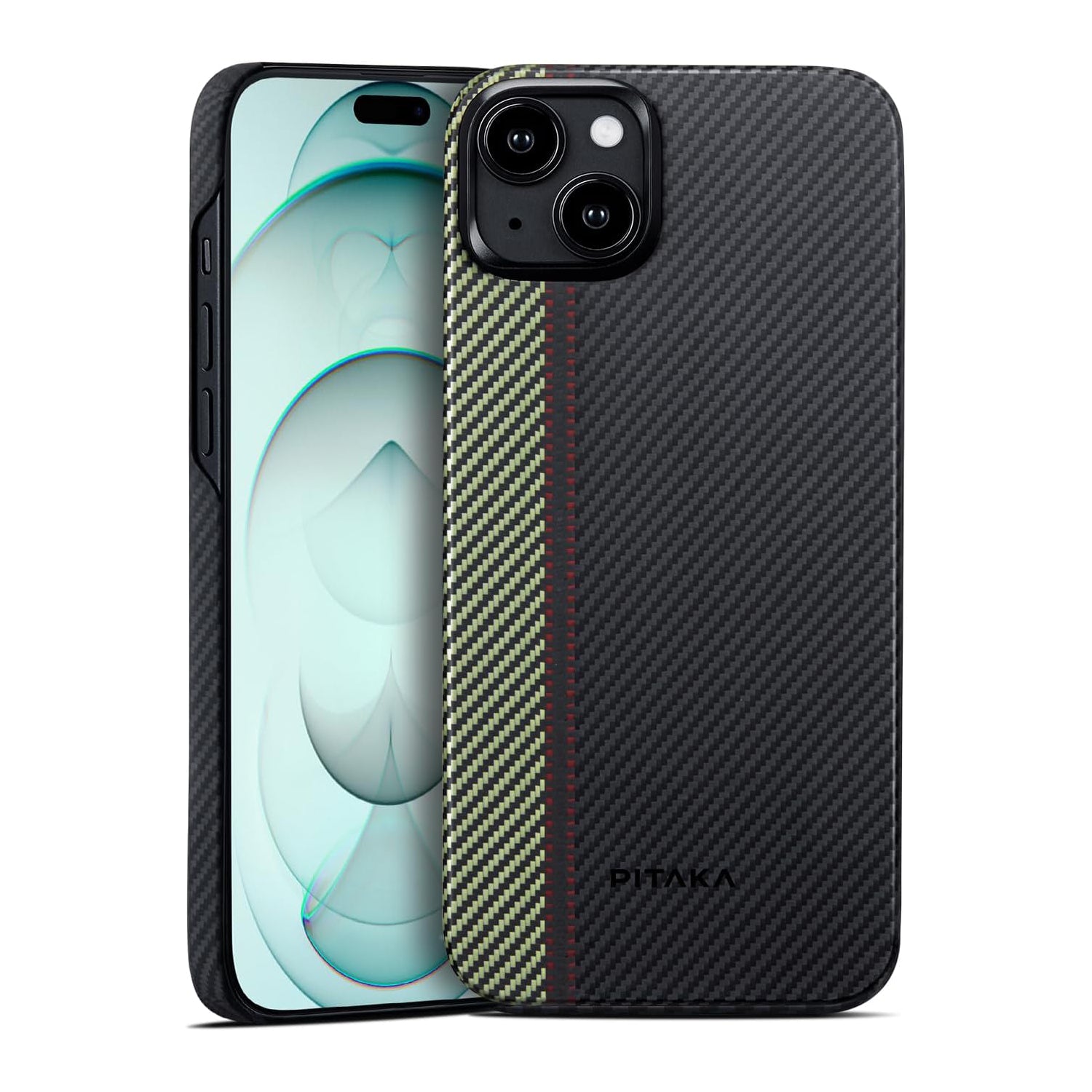 Pitaka MagEz Case 4 for iPhone 15 Plus, Overture