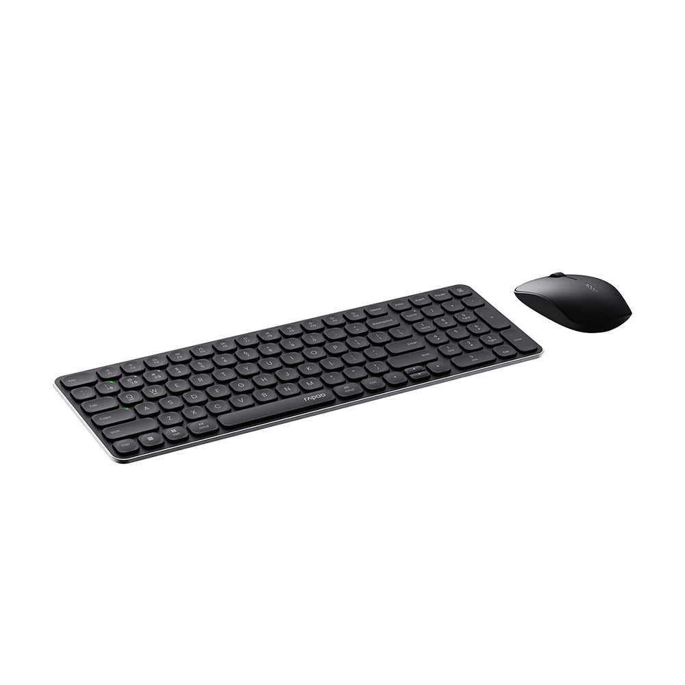 Peripheral kit Rapoo 9300S (keyboard + mouse), wireless, dark gray