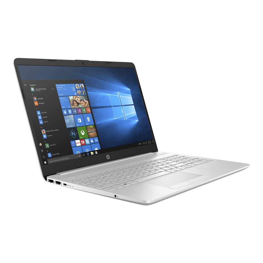 لابتوب HP 15-dy2021nr 15.6" FullHD 8GB/256GB، فضي، لوحة مفاتيح إنجليزية