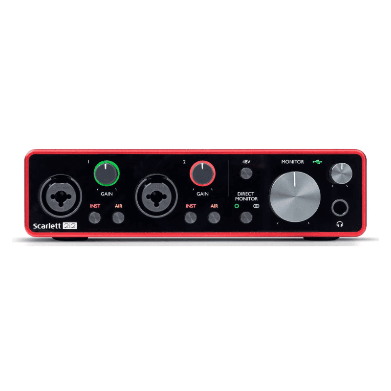 FOCUSRITE Scarlett 2i2 3rd Gen Audio Interface