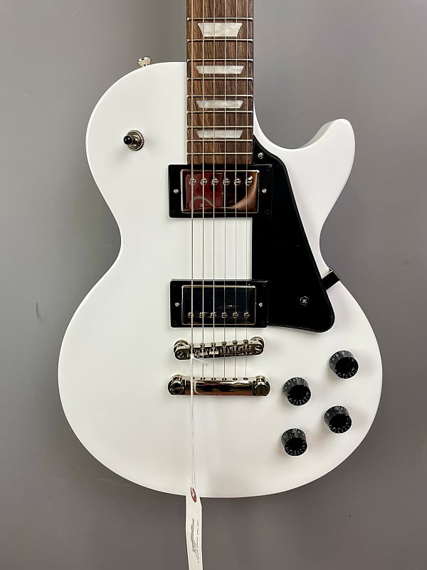 Epiphone Les Paul Studio 2020 - أبيض جبال الألب الحقيقي