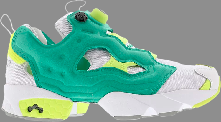 حذاء رياضي من Reebok باللون الأخضر من مجموعة Instapump fury 'icons pack - court victory'