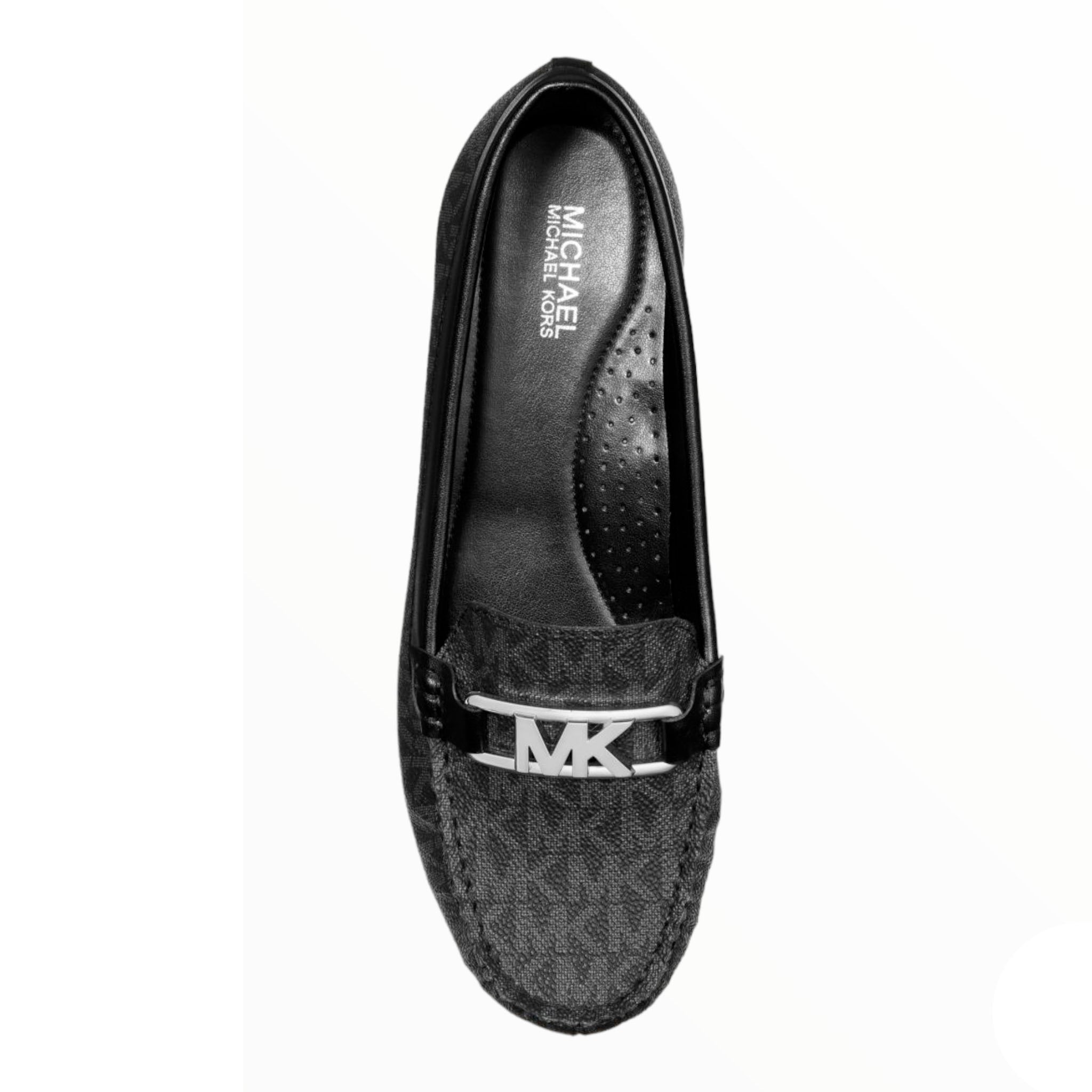 Michael Michael Kors Camila Logo Moccasins, black