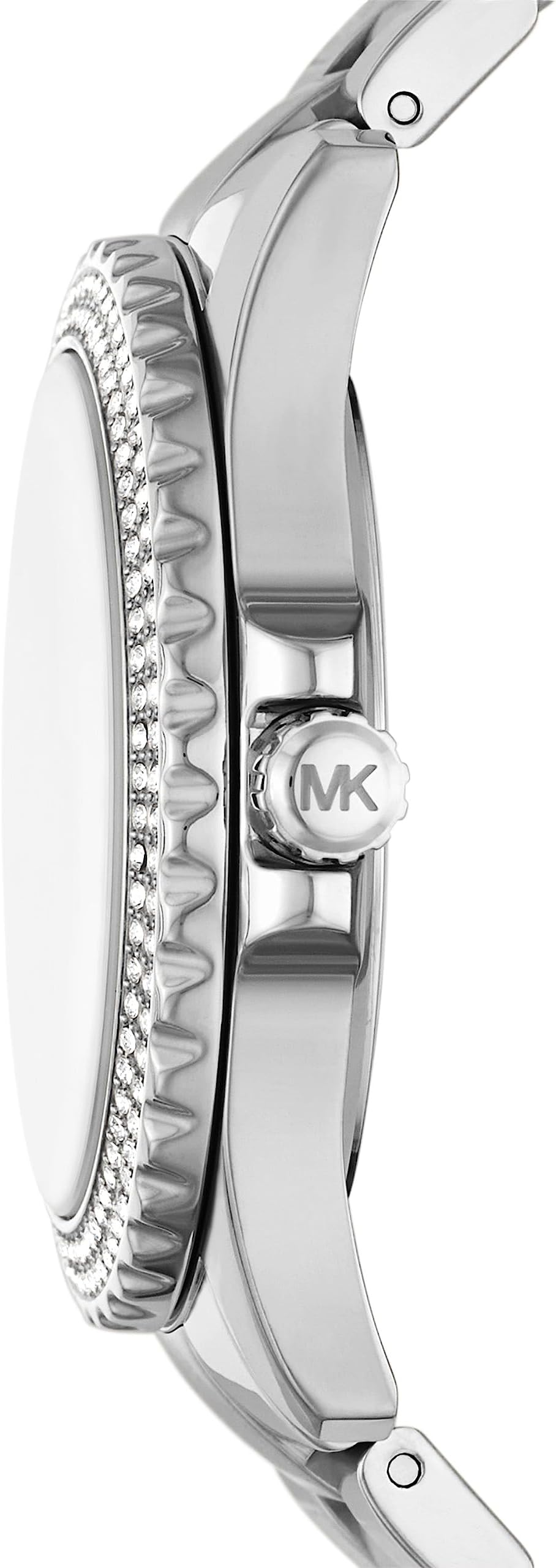 Watch MK7403 - Everest Three-Hand Stainless Steel Watch Michael Kors, Silver