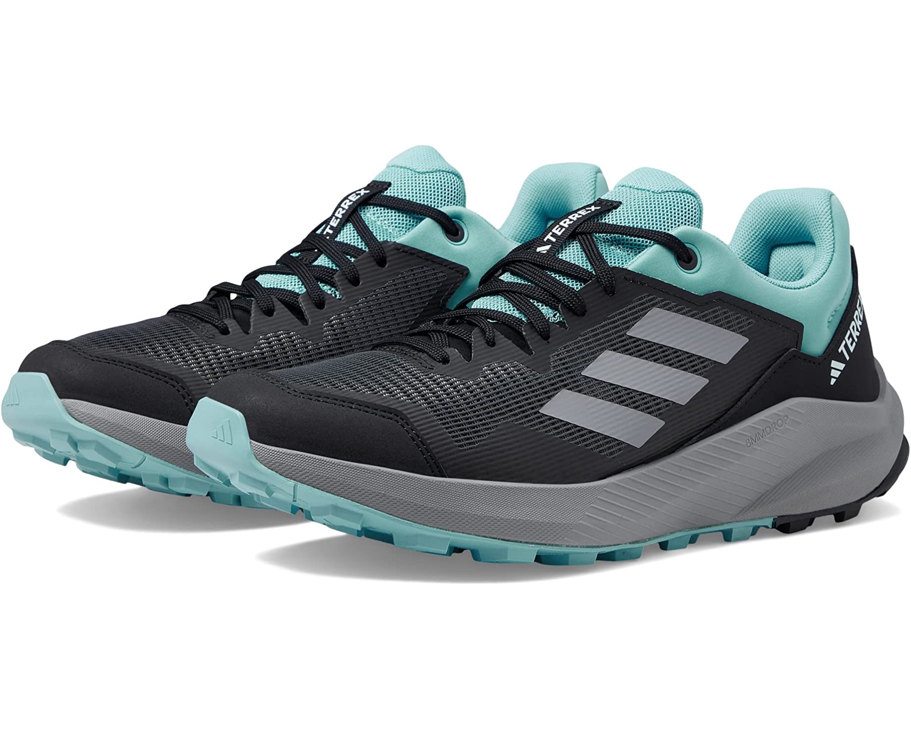 Adidas Terrex Trailrider Outdoor Sneakers, black/mint