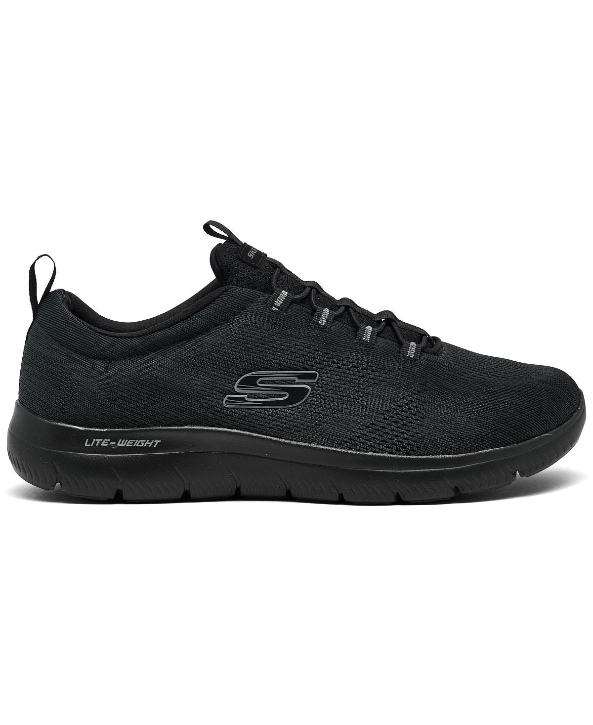 Men's summits - louvin slip-on training sneakers from finish line Skechers, black