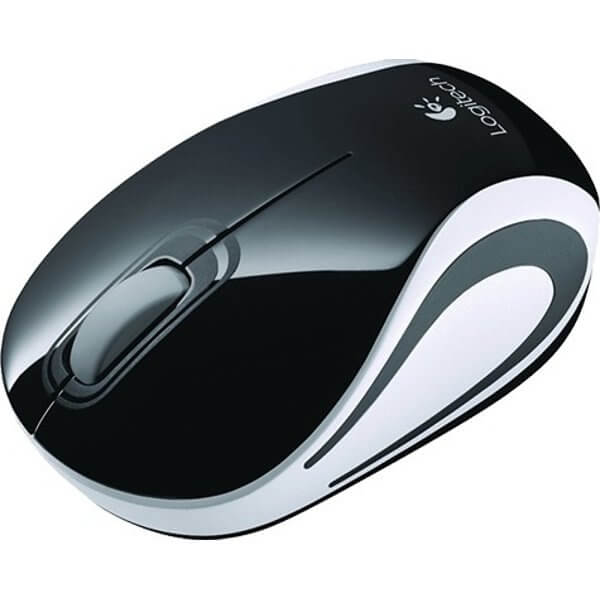 Wireless mouse Logitech M187 Mini, black