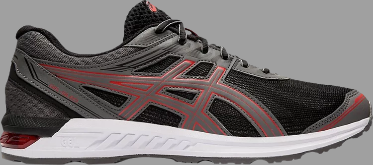 Asics gel sileo 'black flash coral' sneakers, black