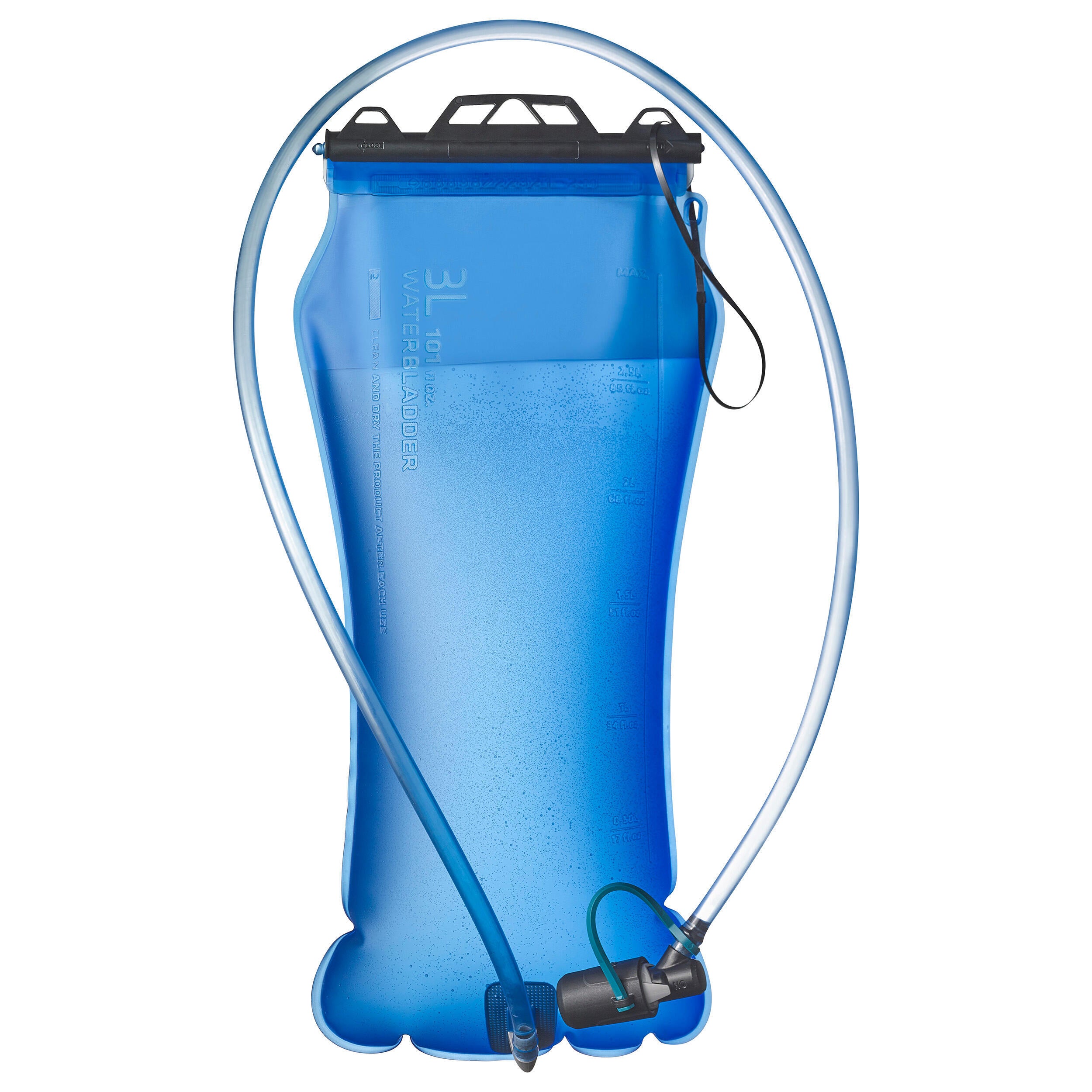 Forclaz three-liter hydration bottle, light blue