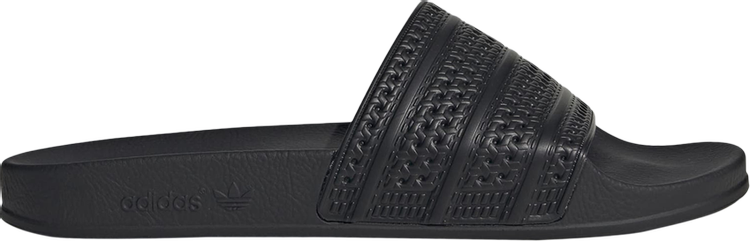 Adidas Adilette Slide 'Core Black' Sandals, Black