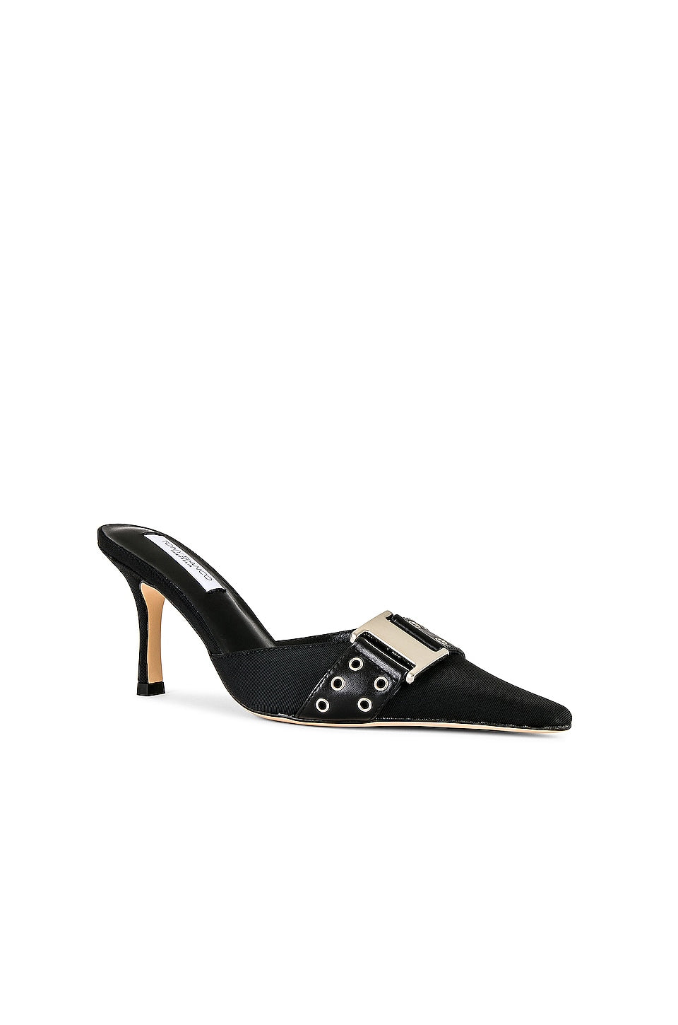 Tony Bianco Samma mules, Black Grosgrain