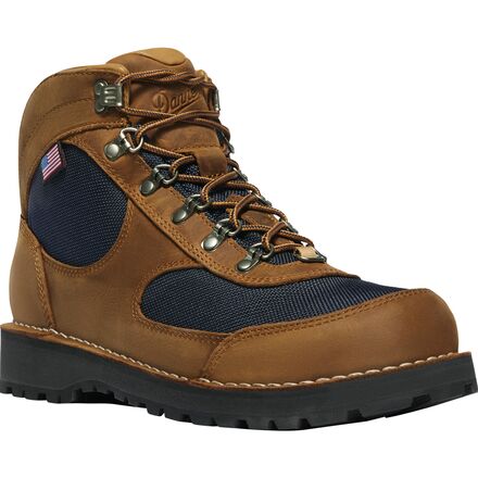 حذاء Cascade Crest 5" GTX للنساء من Danner، بني رمادي/أزرق داكن