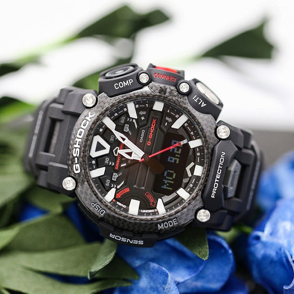 CASIO G-Shock Gravitymaster 'Black' watch, black