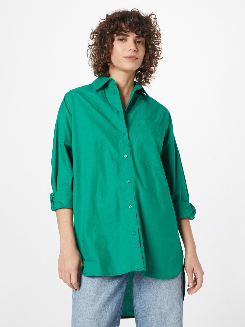 The Jogg Concept blouse, dark green