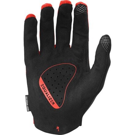 Specialized Body Geometry Grail Long Finger Gloves, Red