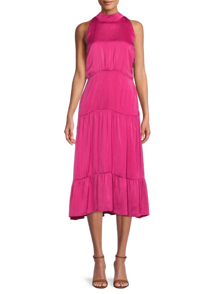 Sam Edelman Tiered Parachute Dress, Pink