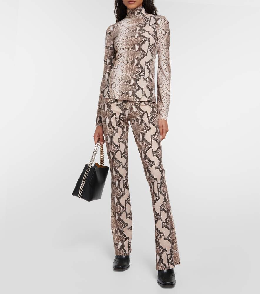 Snake print turtleneck STELLA MCCARTNEY, multicolor