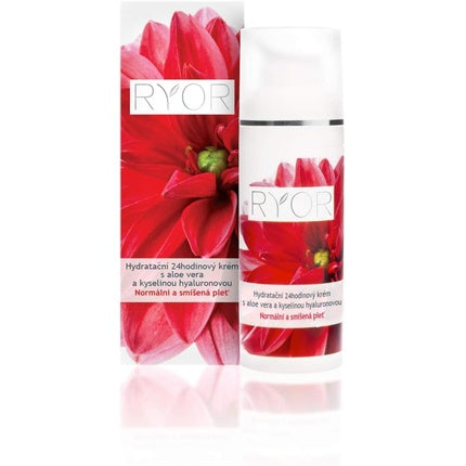 24-hour moisturizer with aloe vera and hyaluronic acid, Ryor