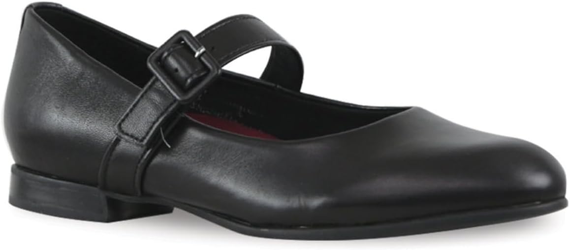 Mj Munro ballet flats, black leather