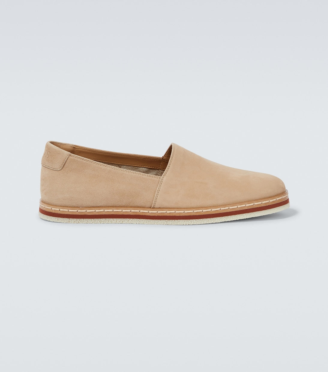 Tod's suede espadrilles, beige