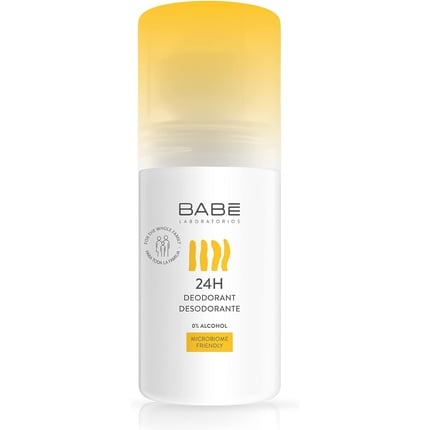 Laboratorios Babé 24-hour deodorant 0% alcohol, microbiome safe, white 50 ml Babé Laboratorios