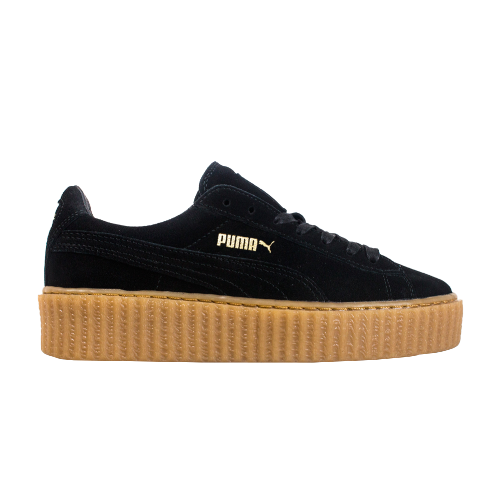 حذاء رياضي Fenty x Suede Creeper Puma باللون الأسود