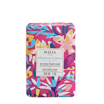 Perfumed soap Delirium Floral 200G with iris and patchouli, Baija Paris