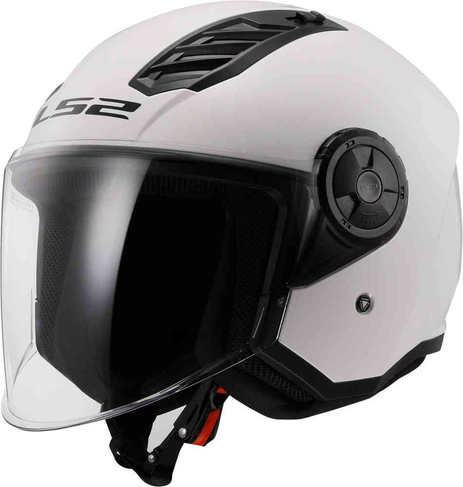 OF616 Airflow II Solid Jet LS2 Helmet, white