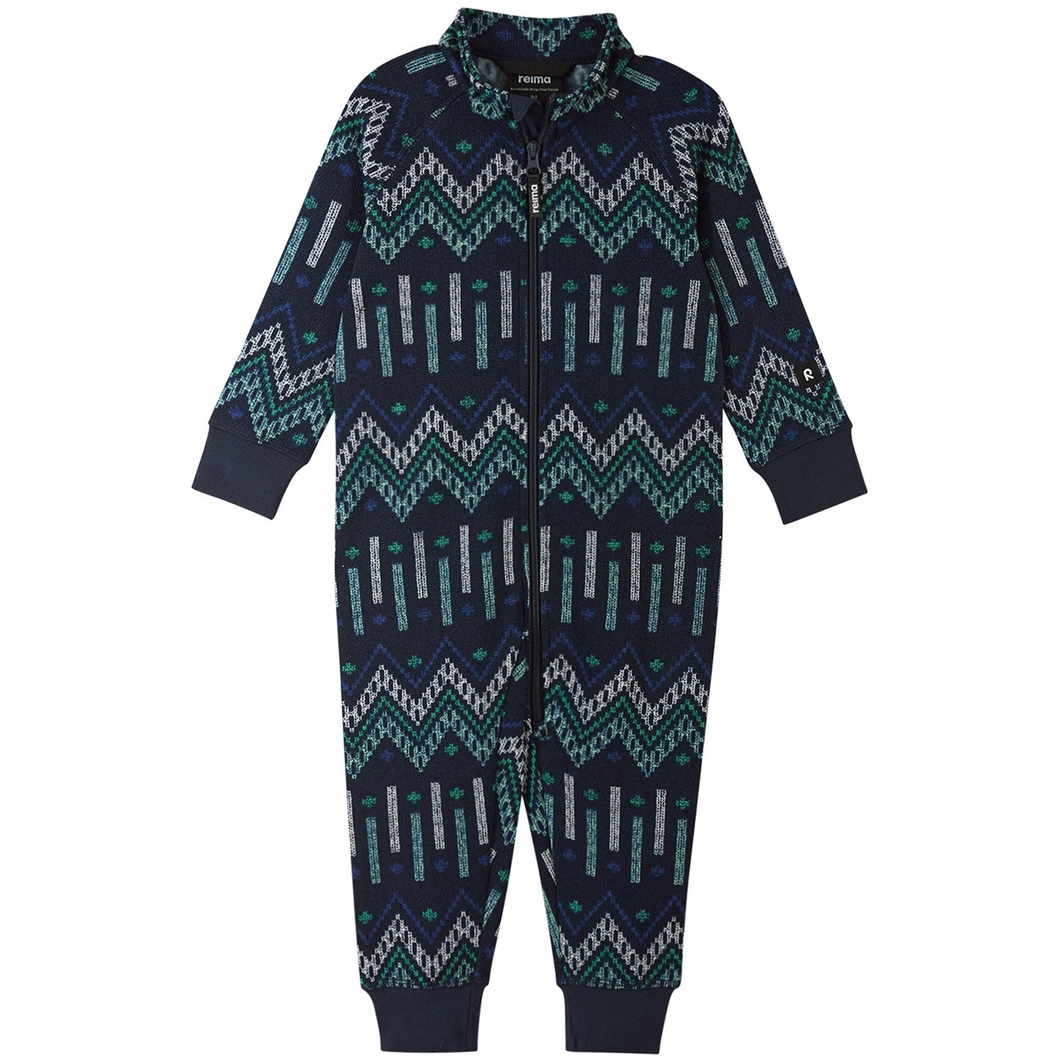 Reima Myytti Fleece jumpsuit, dark blue