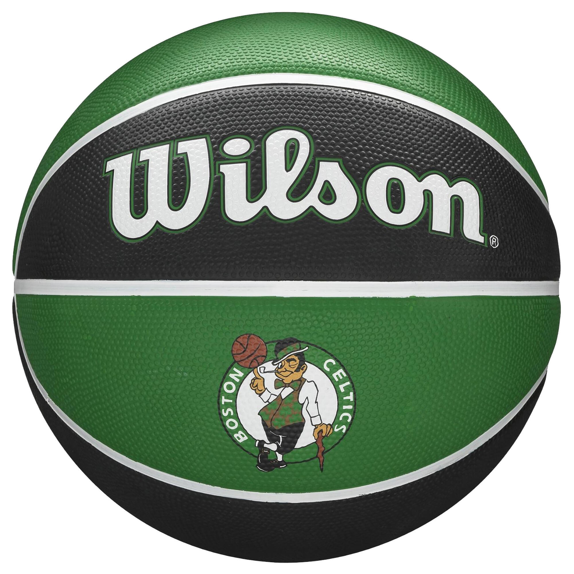 Wilson Team Tribute Celtics NBA Basketball Size 7 Green/Black