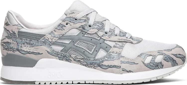 حذاء رياضي Atmos x solebox x gel lyte 3 'tiger urban camo' من Asics باللون الرمادي