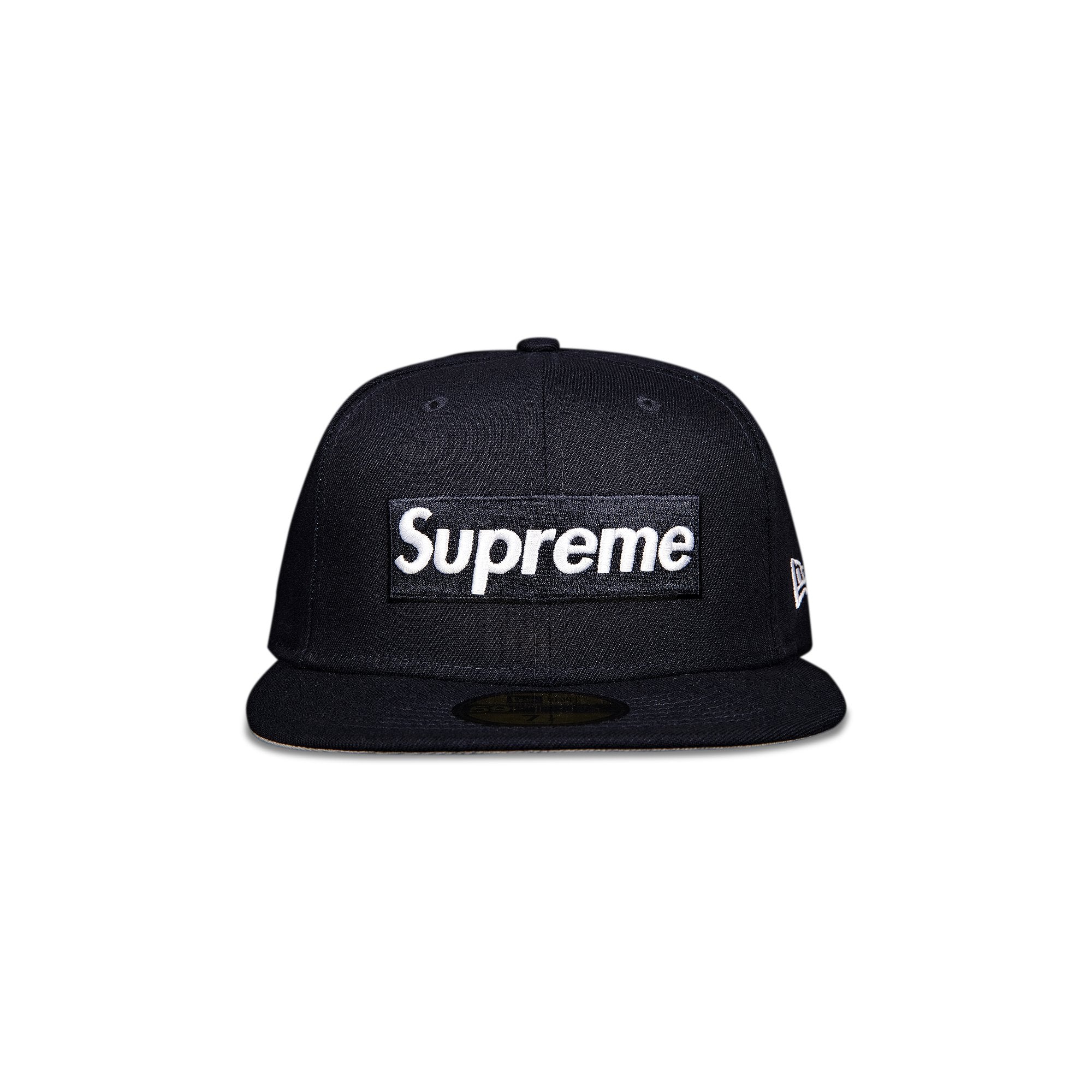 Supreme x New Era Champions Box Logo Cap, Navy