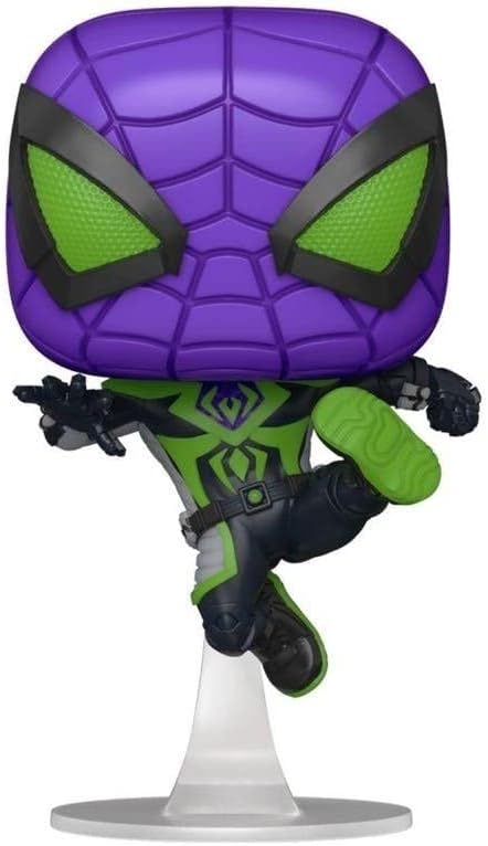 Funko Pop! Games: Marvel's Spider-Man: Miles Morales - Miles Purple Rain Suit