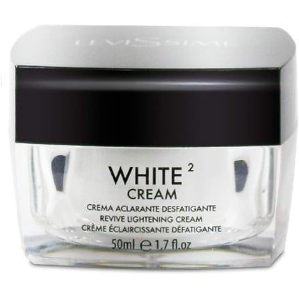 White 2 Skin Lightening Whitening cream for dark spots, age spots melasma and freckles, Levissime