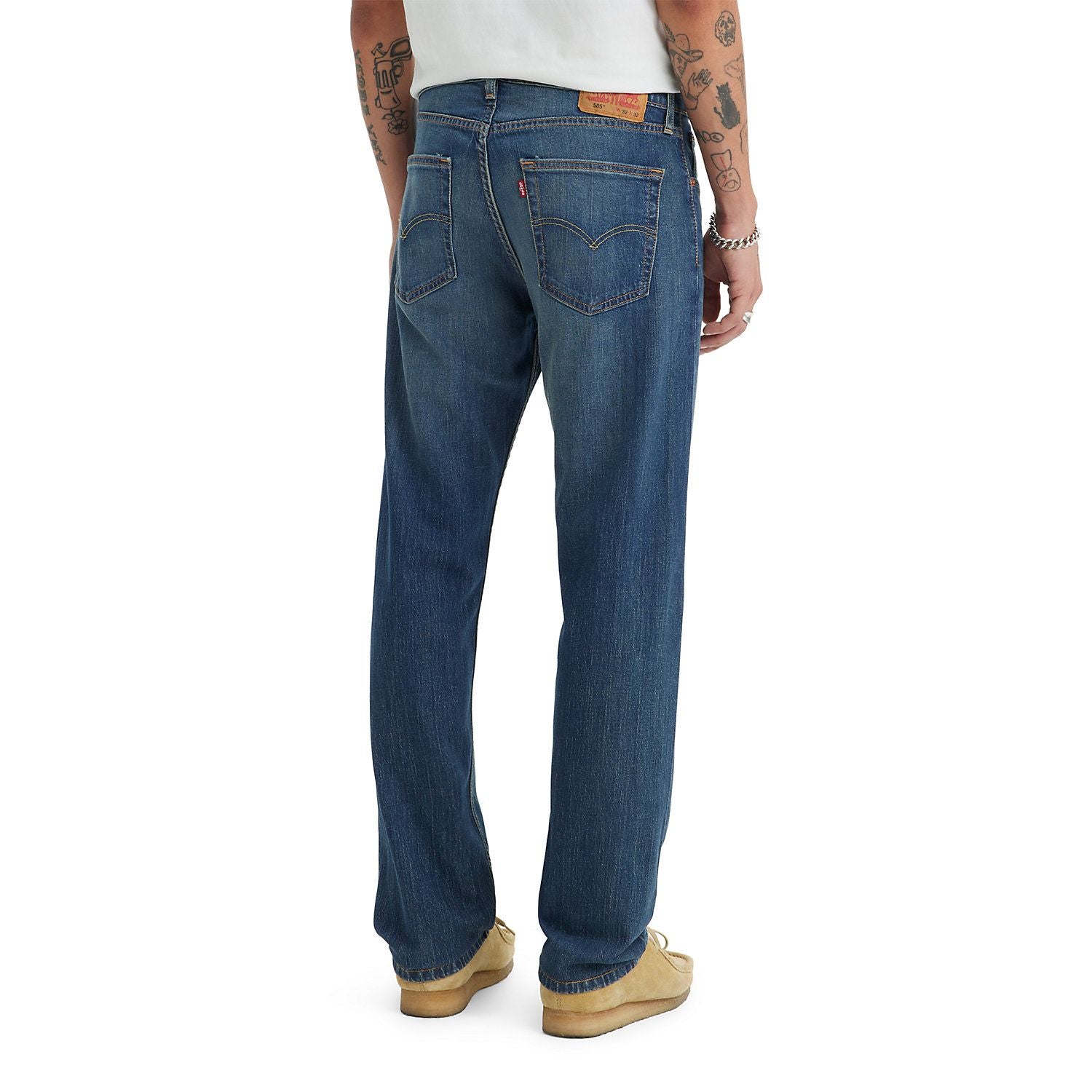 Levi's 505 Eco-Ease Men's Stretch Regular Fit Jeans