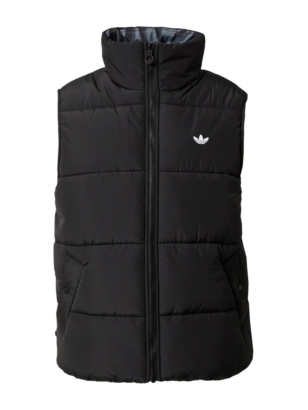 Vest ADIDAS ORIGINALS Abstract Animal Print Reversible, black