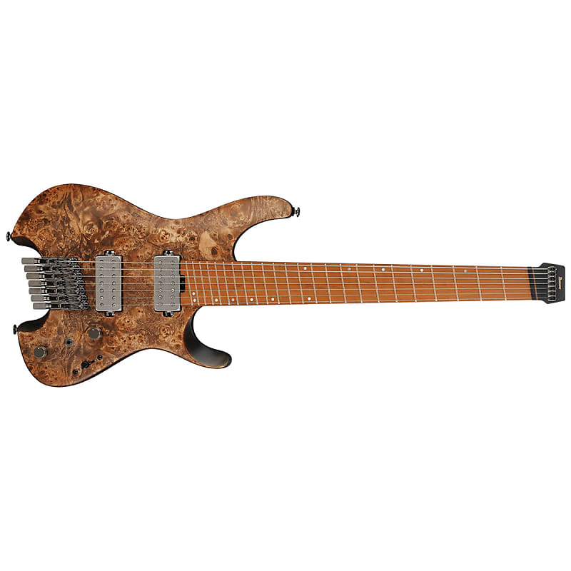 Ibanez QX527PB 7 String Electric Quest Headless ABS Guitar Antique Brown Painted BRAND NEW + CASE BAG