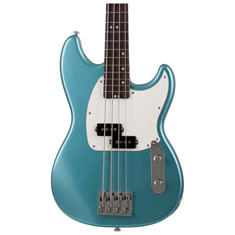 Schecter Banshee Short-Scale 4-String Bass Guitar, Vintage Pelham Blue 1441