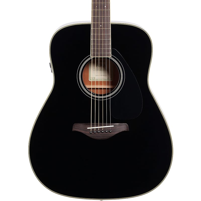 جيتار كهربائي صوتي Yamaha FG-TA Trans Acoustic Dreadnought مع كورس و صدى - أسود جيتار كهربائي Yamaha FG-TA Trans Acoustic Dreadnought مع كورس و صدى - أسود