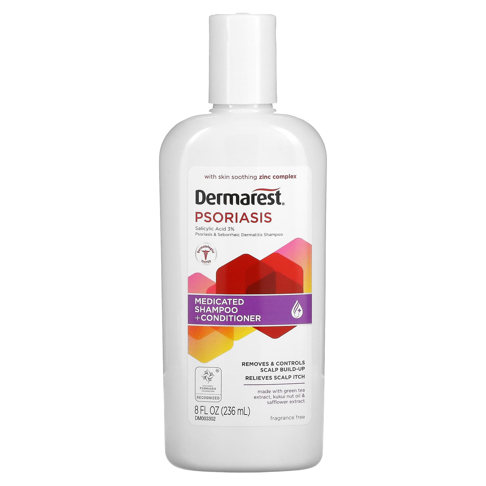 Therapeutic Shampoo - Conditioner Dermarest, 236 ml