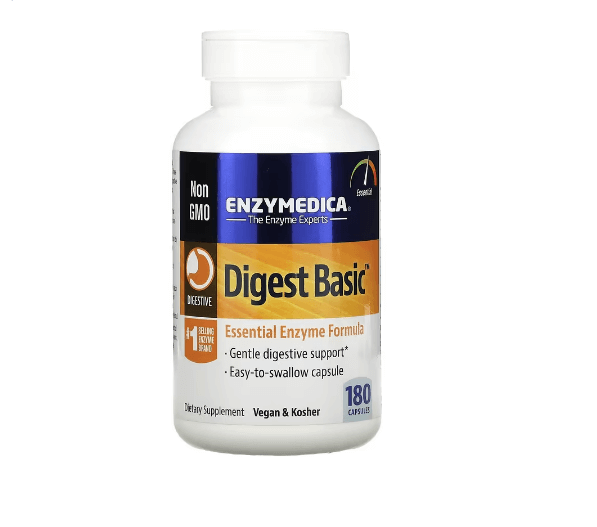 Basic enzymes 180 capsules Digest Basic Enzymedica