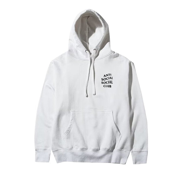 Anti Social Social Club Masochism Mind Game Hoodie 'White', white