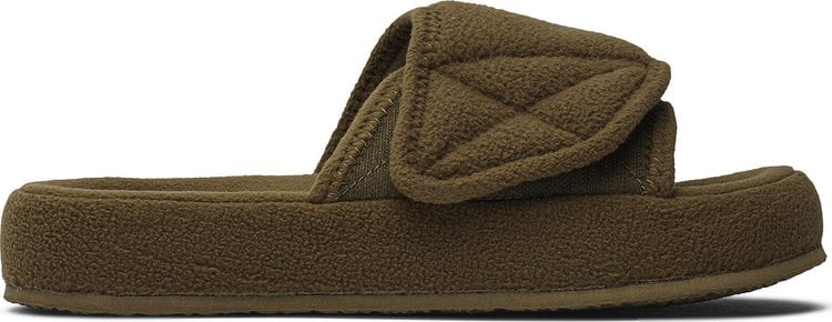 Yeezy Season 7 Fleece Slide Trench sneakers, brown