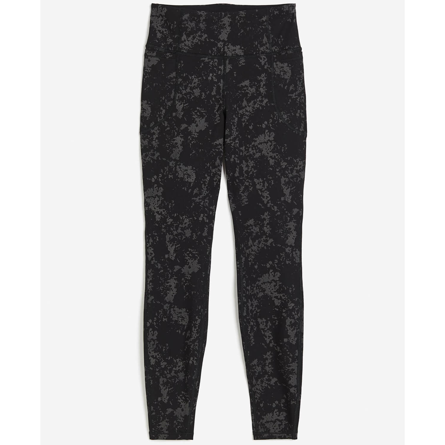 H&M DryMove Reflective Running Leggings, black