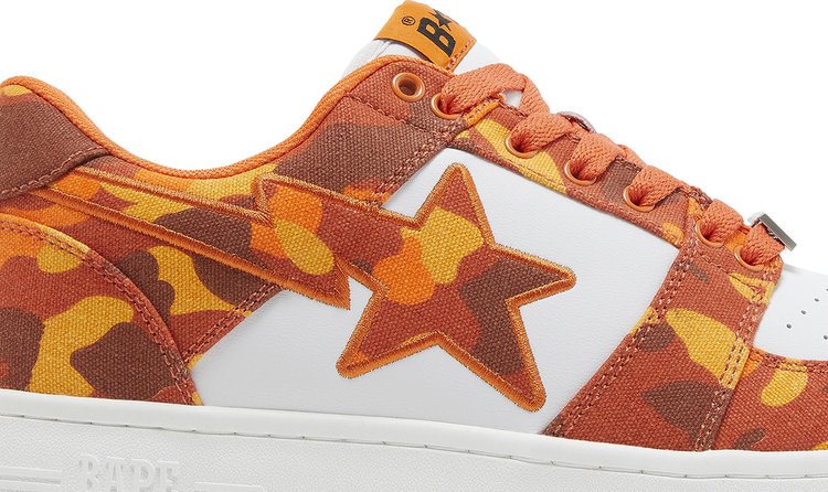 Heron Preston x Bapesta ABC Camo Sneakers - Orange