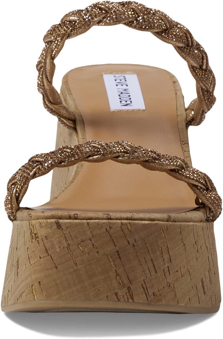 Danya Wedge Sandal Steve Madden, bronze